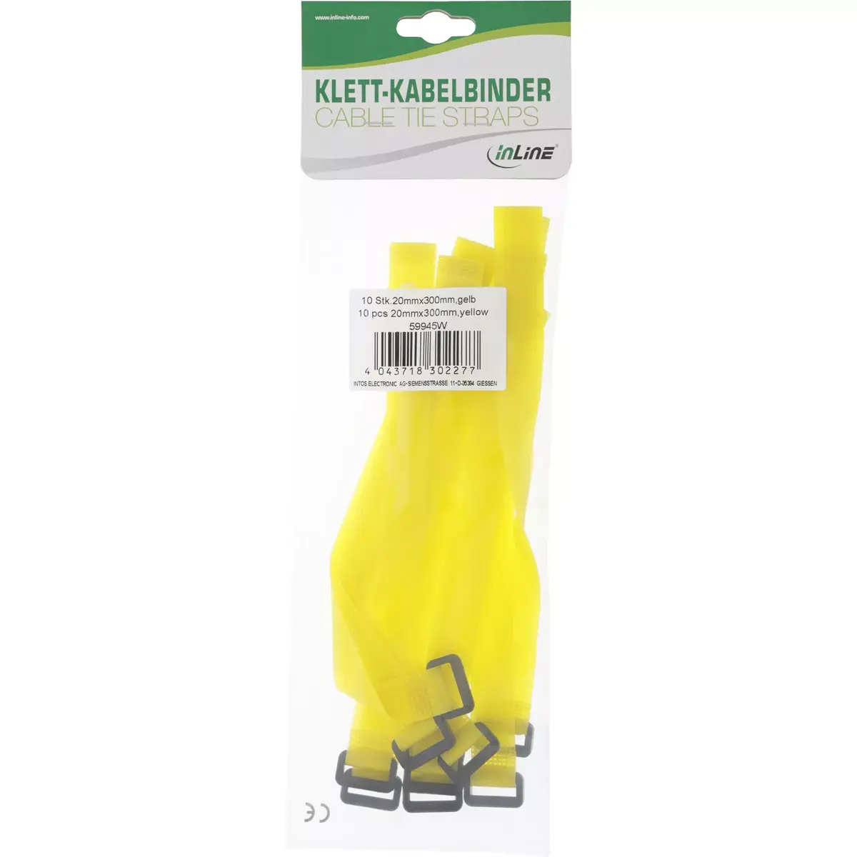 Tear-off cable tie InLine 59945W Photo 4