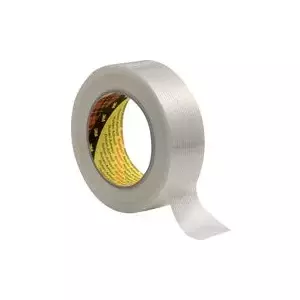 Стрічка с поліэфирными волокнами 3M Scotch 8956, прозрачная, 50 мм × 50 м, толщина 0.131 мм