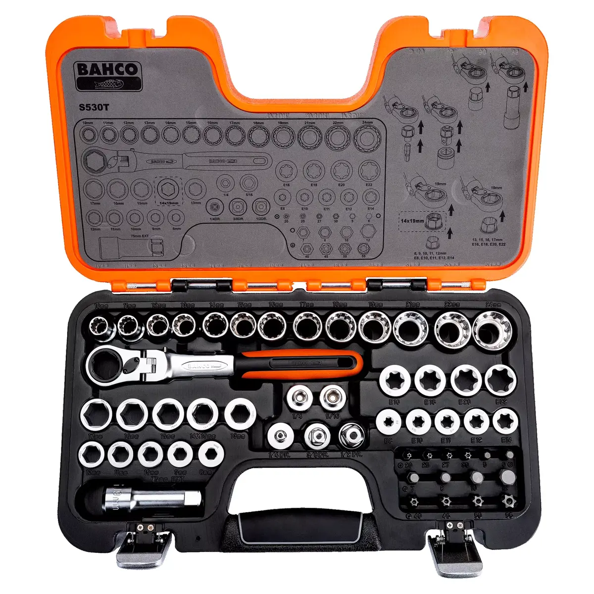 Uzgriežņu adapteris Bahco S530T Photo 2