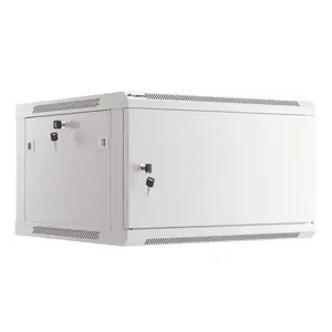 Настенный шкаф Lanberg WF01-6606-00S 6U Серый 60 кг