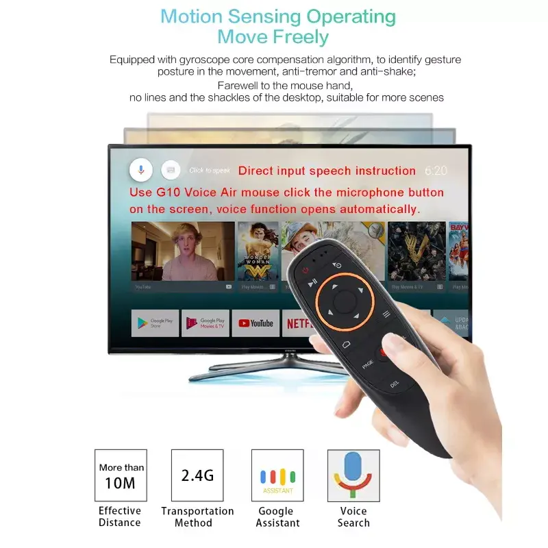 Riff G10s Универсальный пульт Smart TV Photo 6