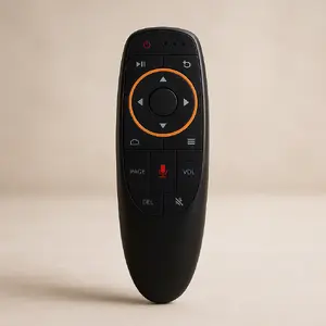 Universālais Smart TV tālvadības pults Riff G10s ar balss asistentu un žiroskopu, melns