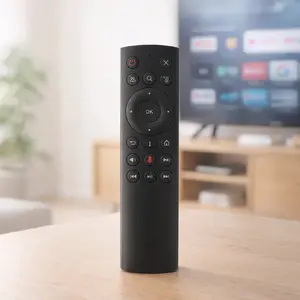 Universālais tālvadības pults Riff G20s Smart TV, PC, Android TV — balsu asistents, žiroskops, melns