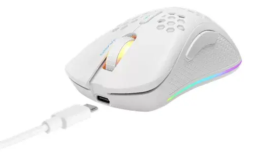 Spēļu pele Deltaco GAM-120-W Photo 6