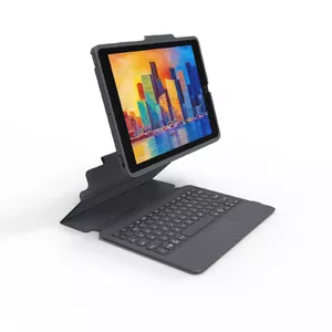 ZAGG Keyboard Pro Keys with Trackpad-Apple-iPad 10.2-Black/Gray-German