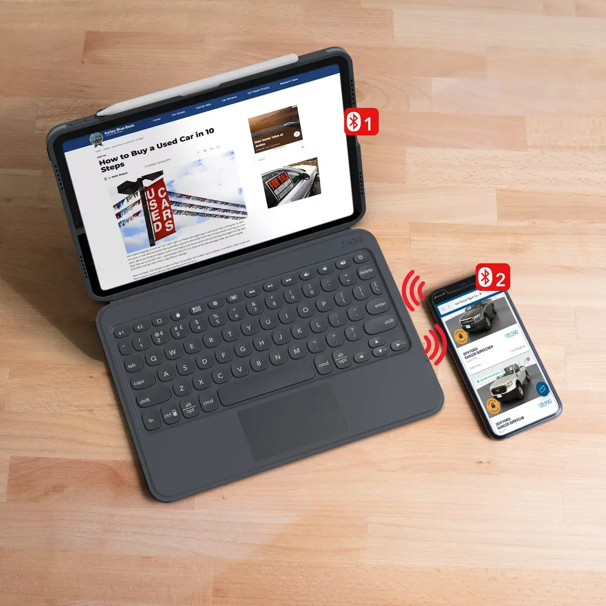 Клавиатура ZAGG Pro Keys Apple iPad 10.2 Photo 19