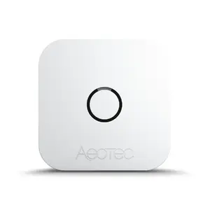 Iekštelpu temperatūras un mitruma sensors AEOTEC AEOEZWA039 — brīvi stāvošs, uz baterijām, 34×34×17 mm
