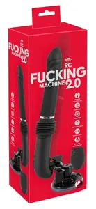 Stumjošais vibrators you2toys RC you2toys 2.0 — uzlādējams, regulējama ātruma, piesūce, silikona vārpa (30,3–36,8 cm, Ø 3,1–3,6 cm)