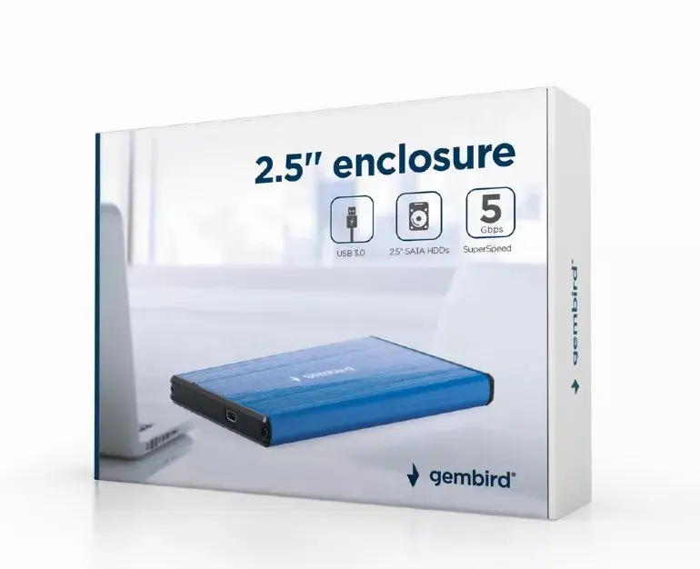 HDD enclosure Gembird EE2-U3S-3-DB Photo 2