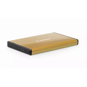 HDD enclosure Gembird EE2-U3S-3-GL for 2.5" SATA drives, single-bay, USB 3.0, gold