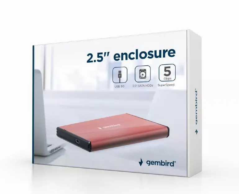 HDD enclosure Gembird EE2-U3S-3-P Photo 2