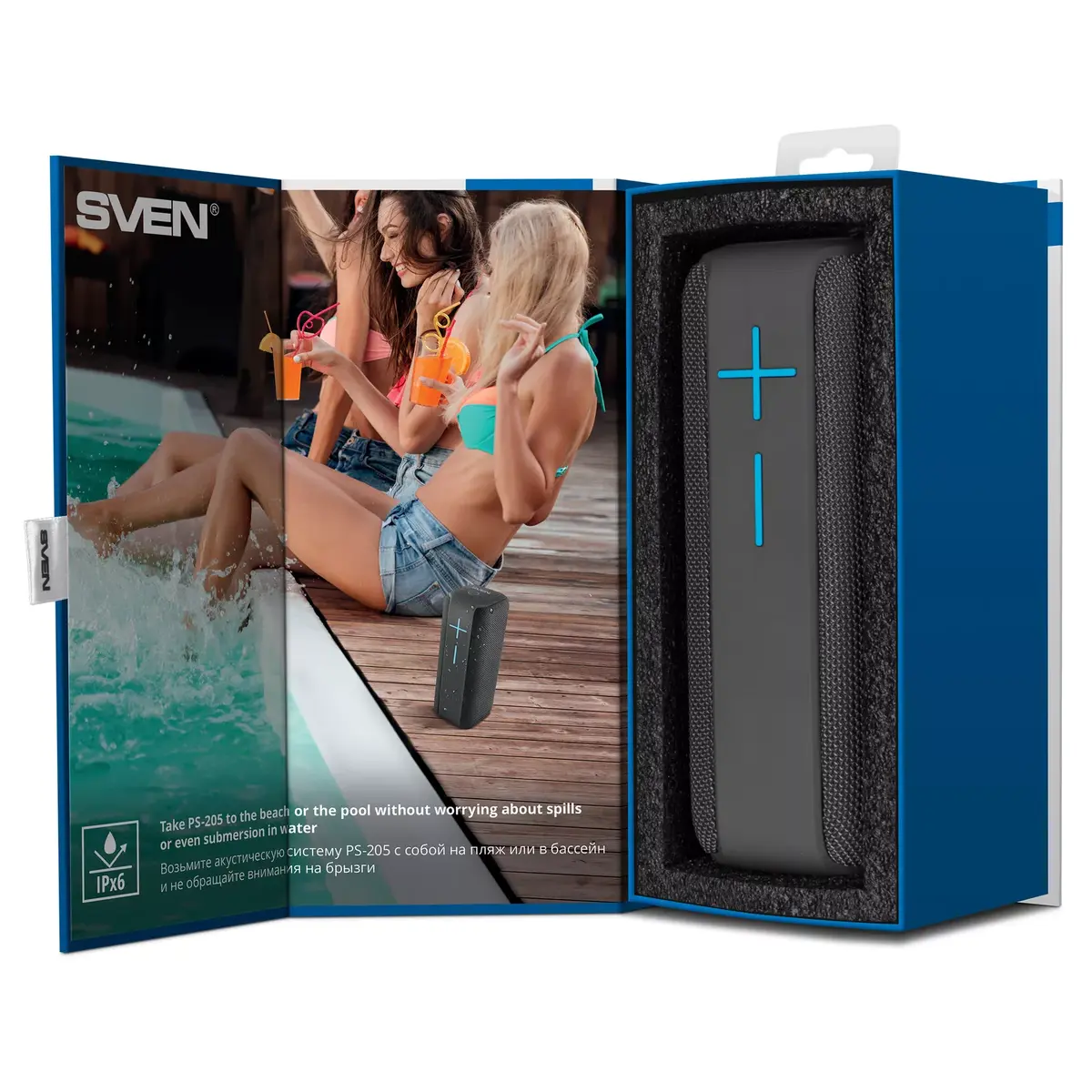 Mono Portable Speaker SVEN PS-205 Code: PS-205 Photo 11