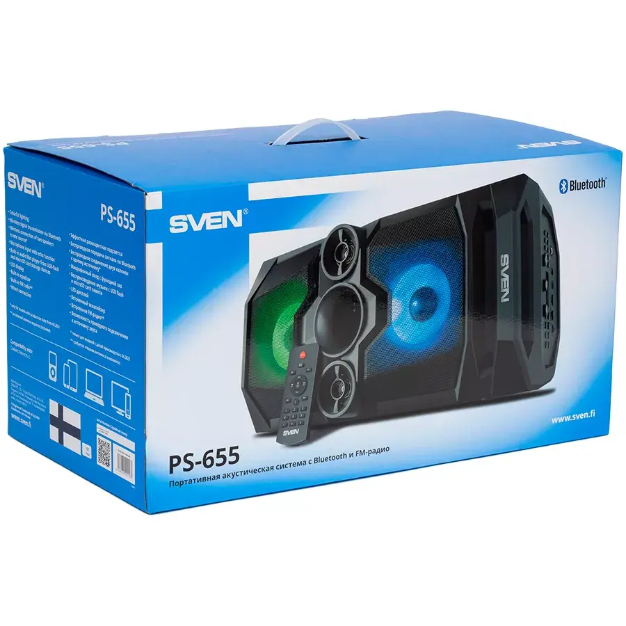 Портативная колонка SVEN PS-655 123456 Photo 2
