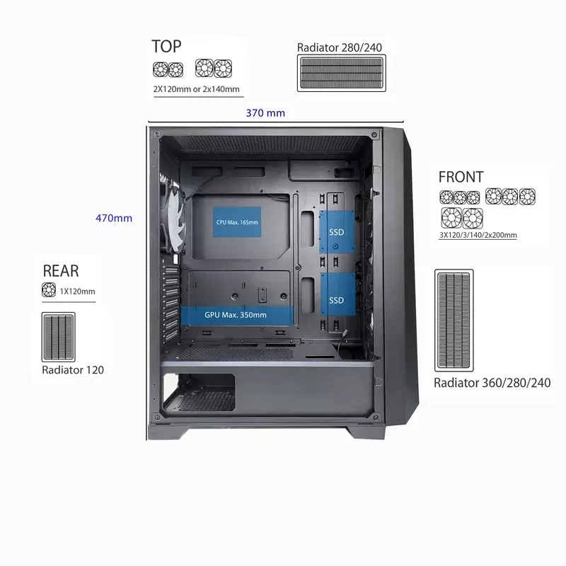 Компьютерный корпус Xilence Performance C XG131 Photo 5