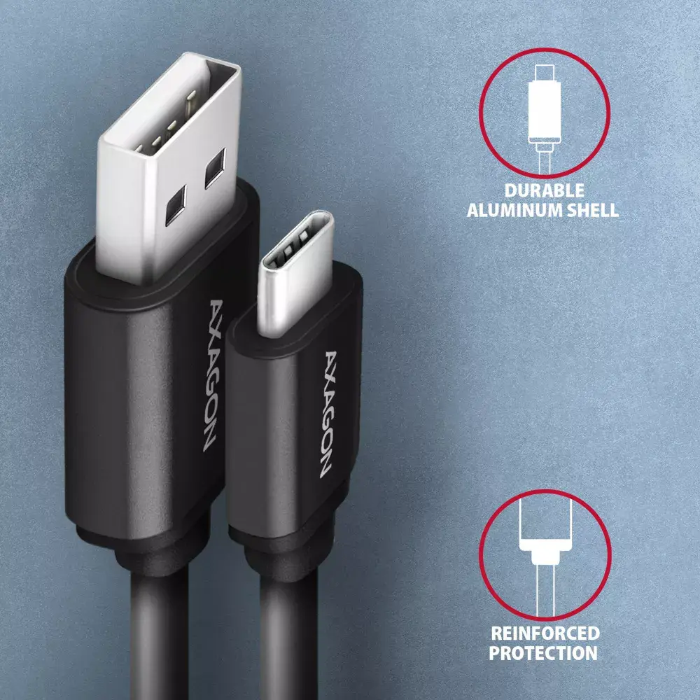 USB кабель Axagon BUCM-AM10TB Photo 3
