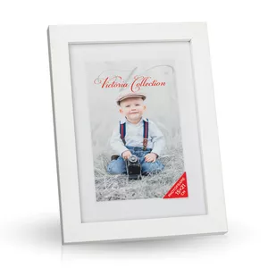 Photo frame Victoria Collection Cubo for 15x21 cm photos, white