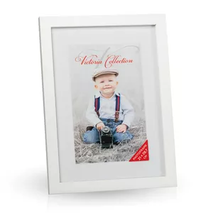 Photo frame Victoria Collection Cubo 21 x 29.7 cm white — portrait/landscape print size A4