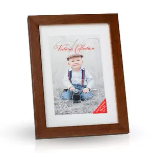 Фоторамка Victoria Collection Cubo 15x21 см коричневая — настольная/настенная