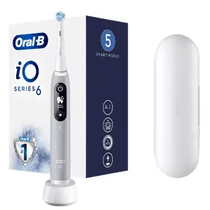 Vibrating toothbrush BRAUN Oral-B iO 80351524, battery, 5 modes, Grey, 379.9 g