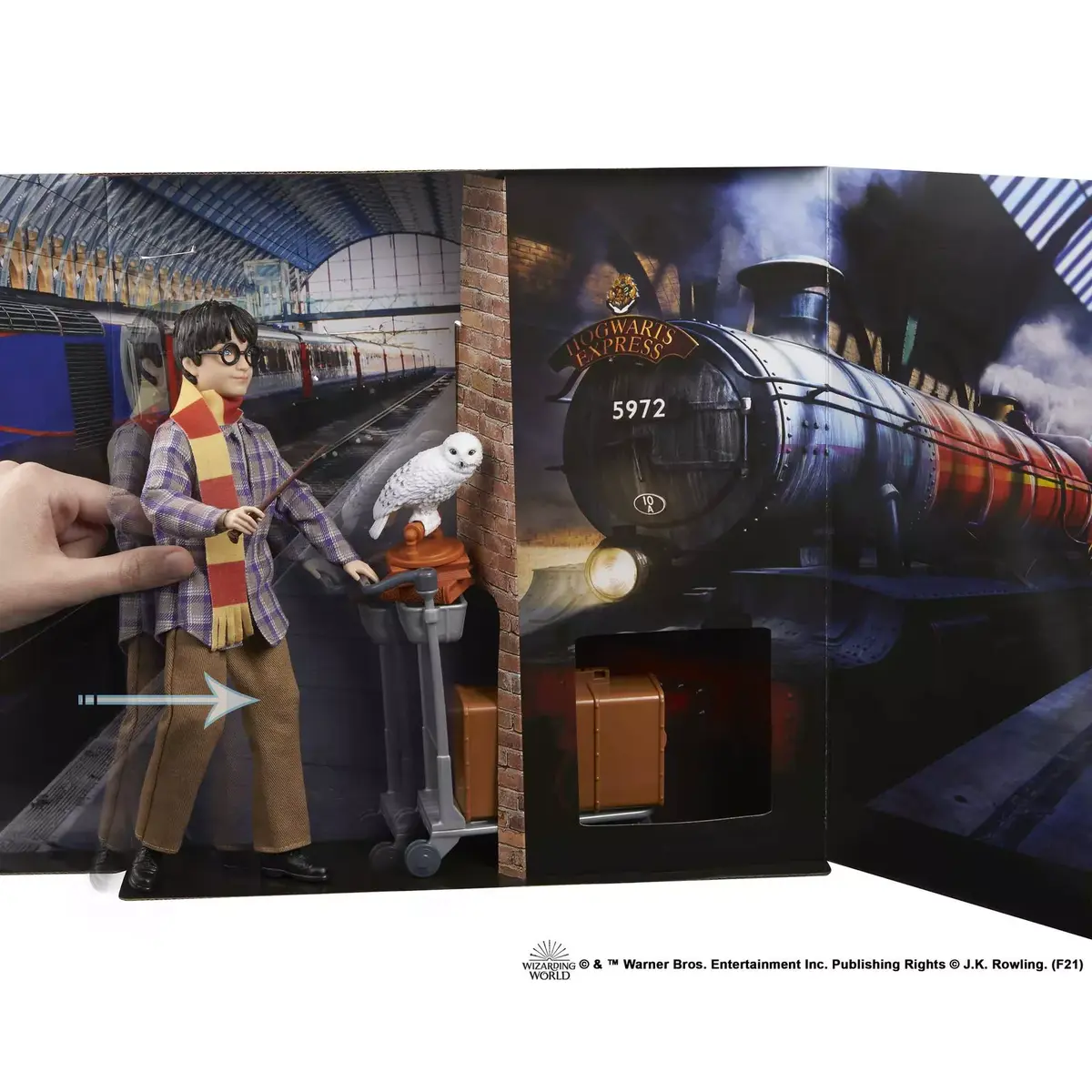 Rotaļlietu figūru komplekts Mattel Harry Potter 9 3/4 Platform Playset Photo 6