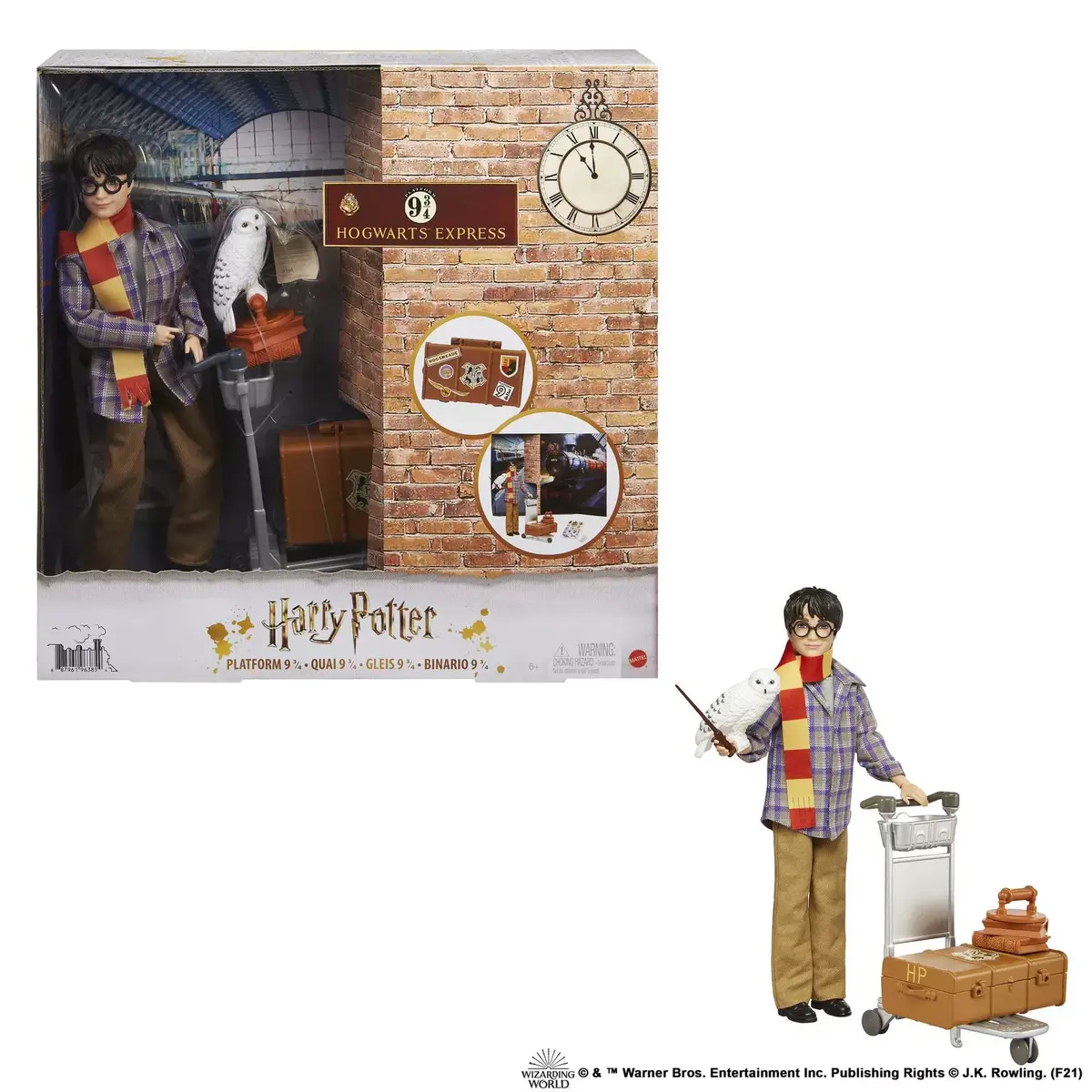 Rotaļlietu figūru komplekts Mattel Harry Potter 9 3/4 Platform Playset Photo 10