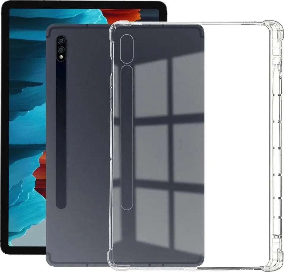 eSTUFF caurspīdīgs planšetdatora vāciņš Samsung Photo 3