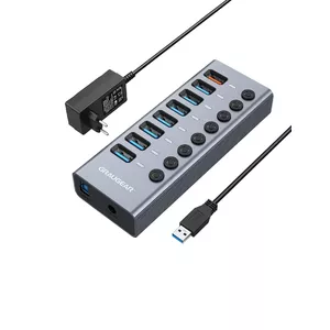 USB хаб GRAUGEAR G-HUB71-A