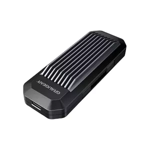 SSD enclosure GRAUGEAR G-M202-AC-10G Black M.2