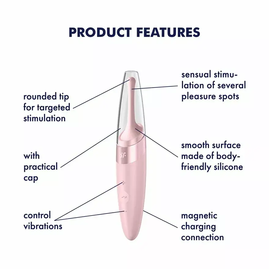Mini vibrator Satisfyer Twirling Delight Photo 3