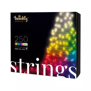 Twinkly Strings Wi-Fi/Bluetooth Melns