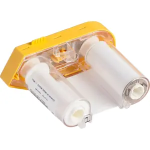 Drukas lente Brady M61-R4410-WT — termotransfēra, balta krāsa, 5,08 cm x 22,86 m