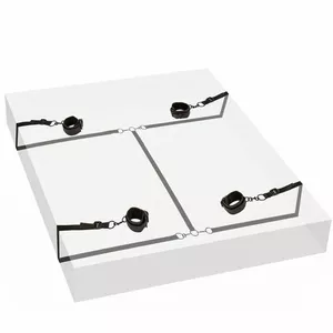 Наручники/фиксация California Exotics Boundless Red Restraint 14246 – регулируемые ремни, мягкие прочные материалы