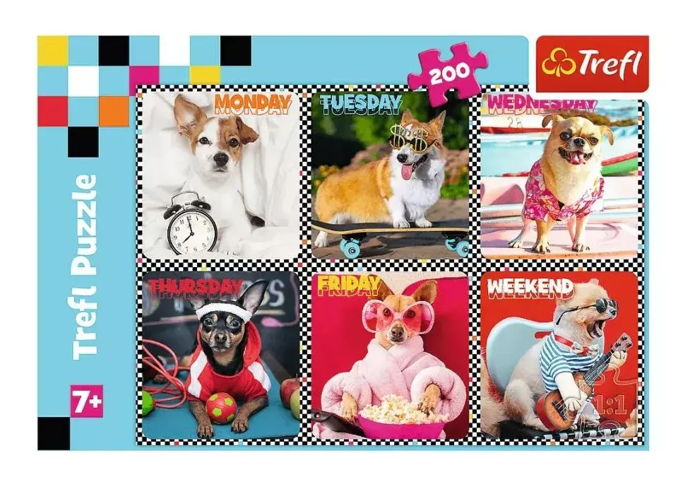 TREFL Happy Dogs — пазл 200 элементов 13279 Photo 2