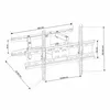 Wall mount ART ADUX160 for 32–80 inch TVs Photo 10