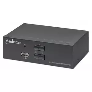 Manhattan 153546 KVM переключатель Черный