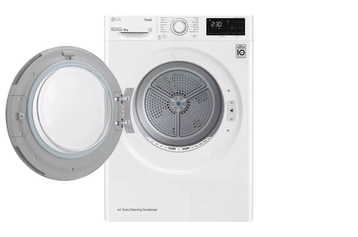 LG RH80V3AV6N žāvētājs — 8 kg, A++ Photo 2