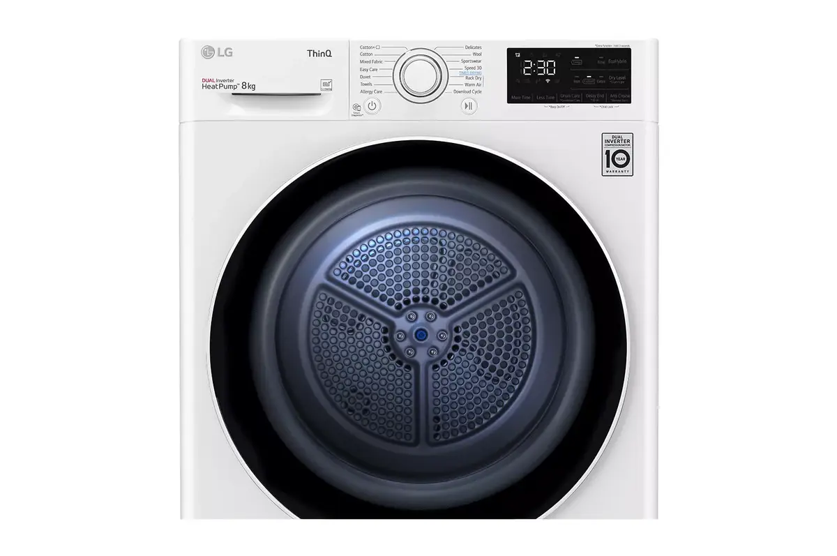 LG RH80V3AV6N žāvētājs — 8 kg, A++ Photo 5