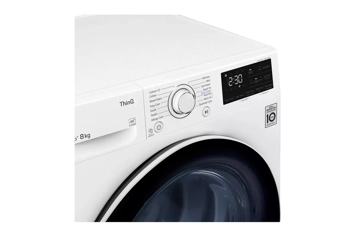 LG RH80V3AV6N žāvētājs — 8 kg, A++ Photo 7