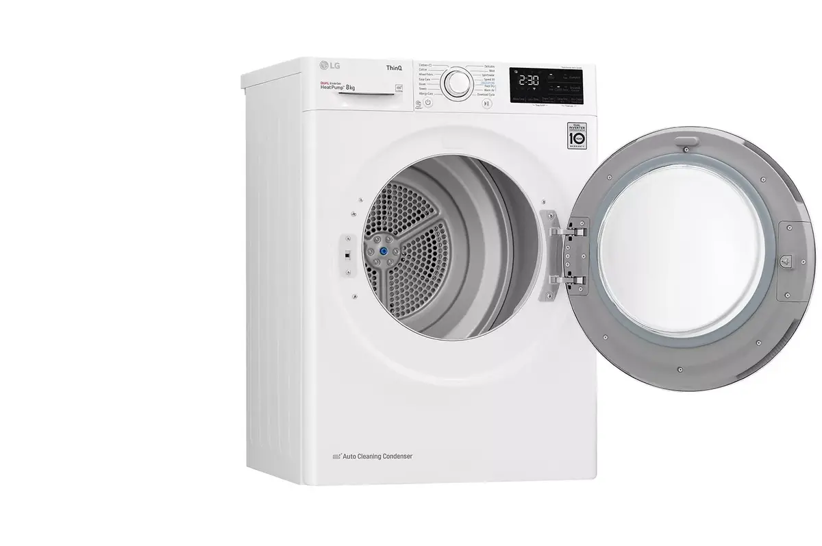 LG RH80V3AV6N žāvētājs — 8 kg, A++ Photo 9