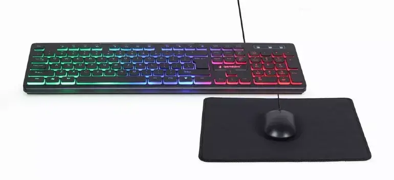Gembird KBS-UML-01 wired keyboard with mouse Photo 2