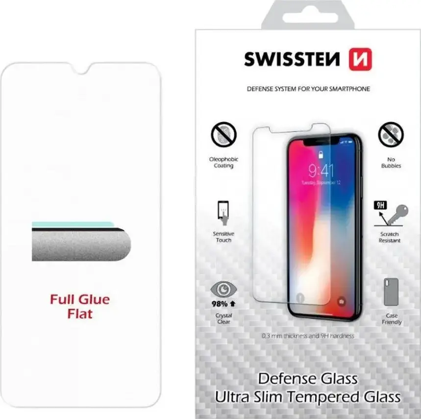 Ekrāna/aizmugures aizsargplēve SWISSTEN SV0155230010 priekš Apple