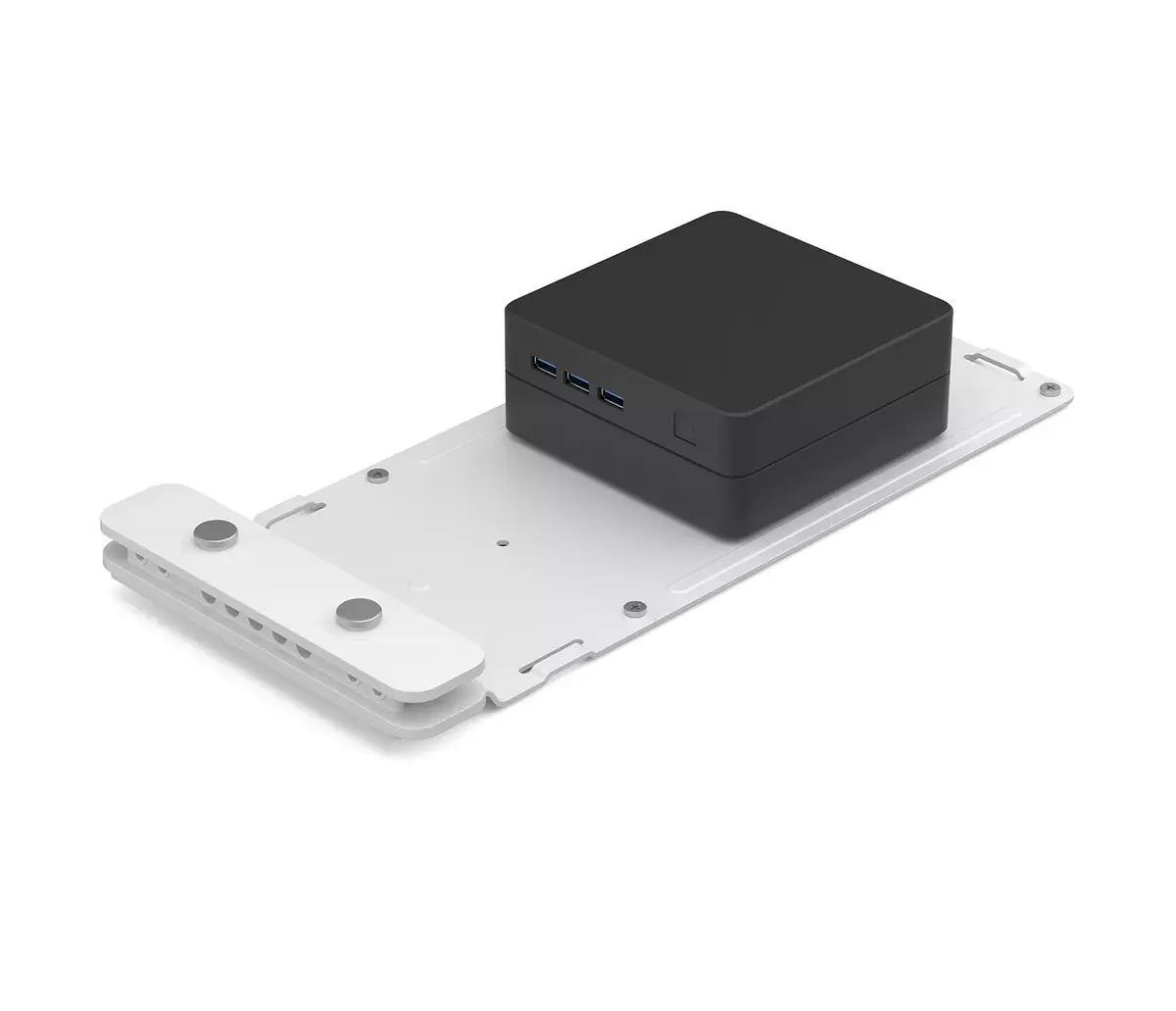 Monitoru statīvā montējams CPU turētājs Logitech Compute Mount Photo 2