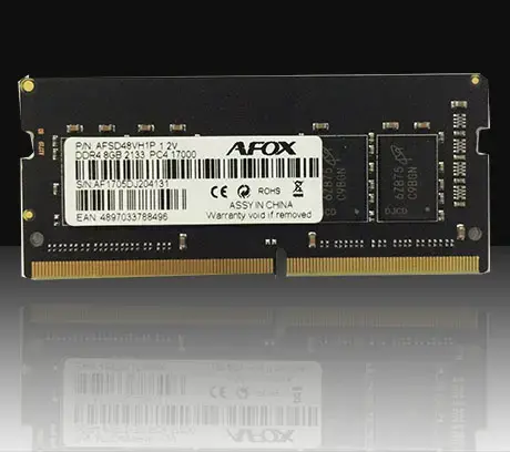 AFOX AFSD48VH1P 8GB DDR4 2133MHz SODIMM Module Photo 2