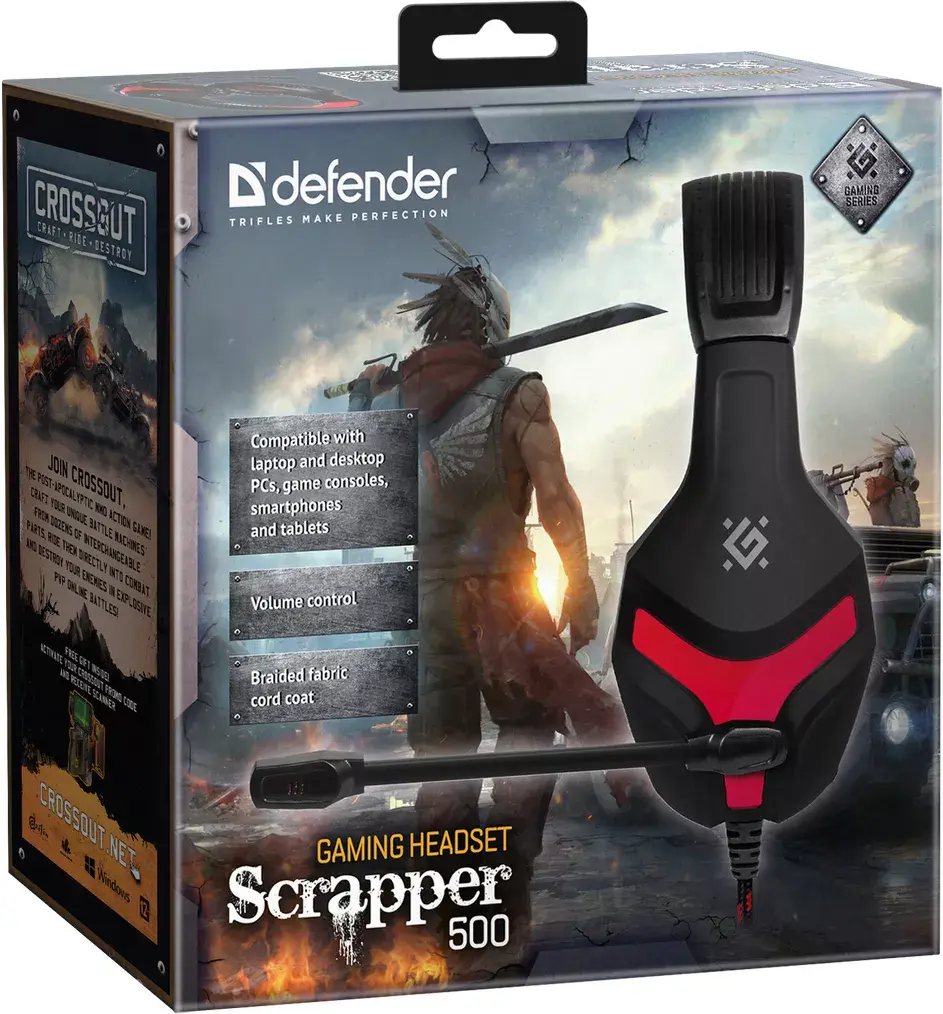 Проводная игровая гарнитура DEFENDER Scrapper 500 Photo 9