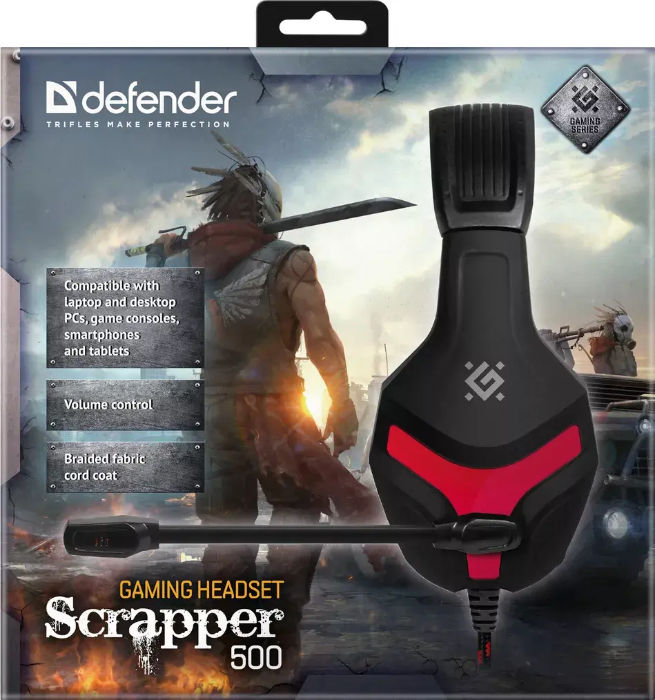Проводная игровая гарнитура DEFENDER Scrapper 500 Photo 10