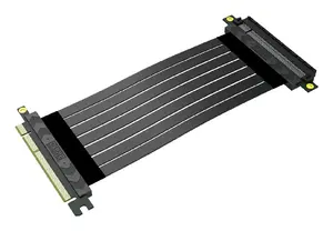 Akasa AK-CBPE03-20B Ribbon Cable PCIe 4.0 x16 Black Male to Female