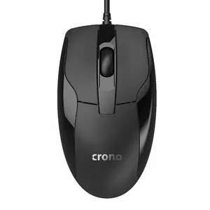 Crono CM645- optiskā pele, melna, USB