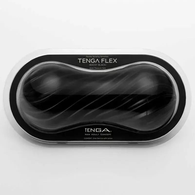Мастурбатор TENGA Pocket Black Elastomer Photo 2