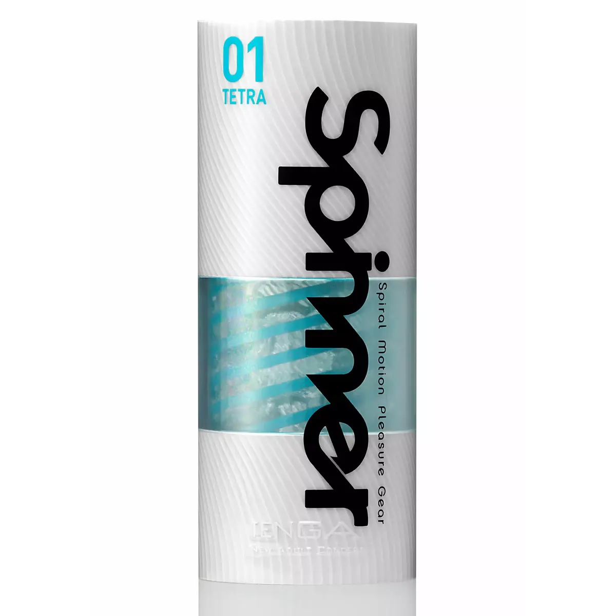TENGA Spinner Transparent Elastomer мастурбатор Blue Photo 2