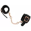 Наручники Bad Kitty Leather Black — 15–21 см Photo 2